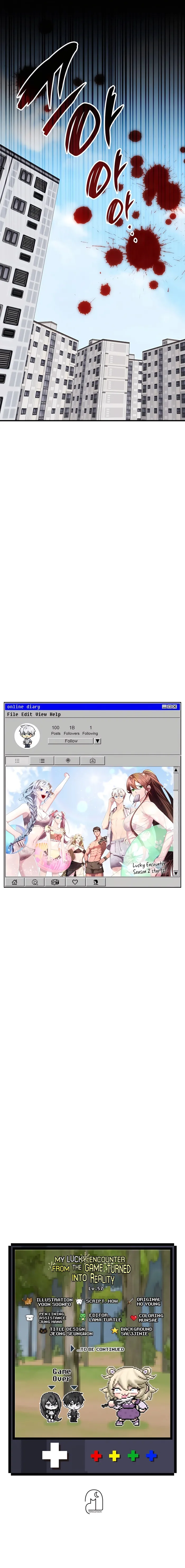 Read My Lucky Encounter From The Game Turned Into Reality EN Manga Online