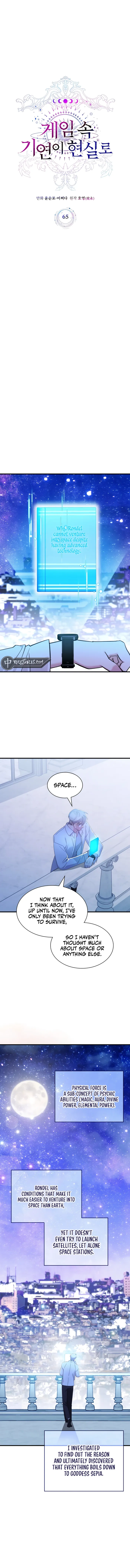 Read My Lucky Encounter From The Game Turned Into Reality EN Manga Online
