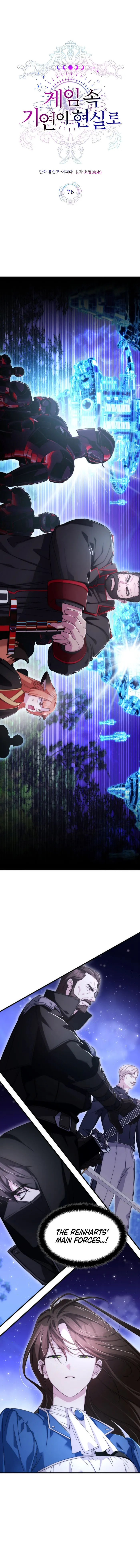 Read My Lucky Encounter From The Game Turned Into Reality EN Manga Online