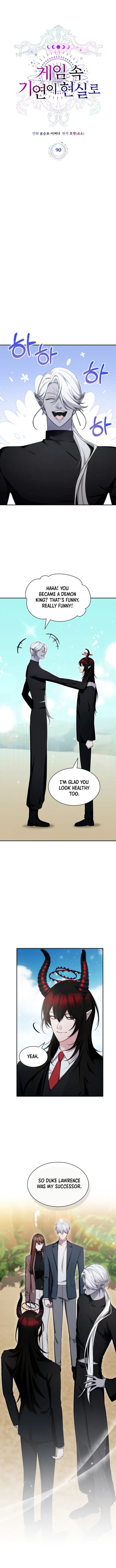 Read My Lucky Encounter From The Game Turned Into Reality EN Manga Online