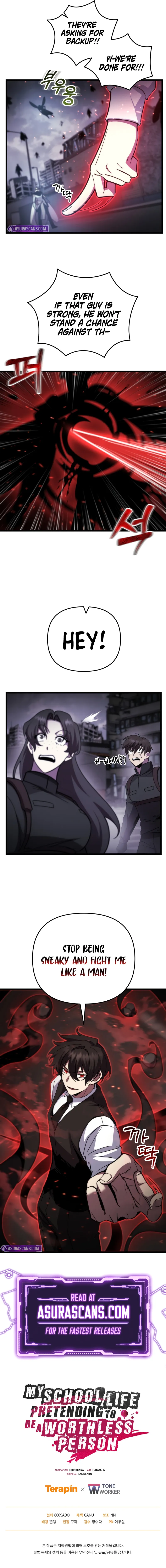 Read My School Life Pretending To Be a Worthless Person EN Manga Online