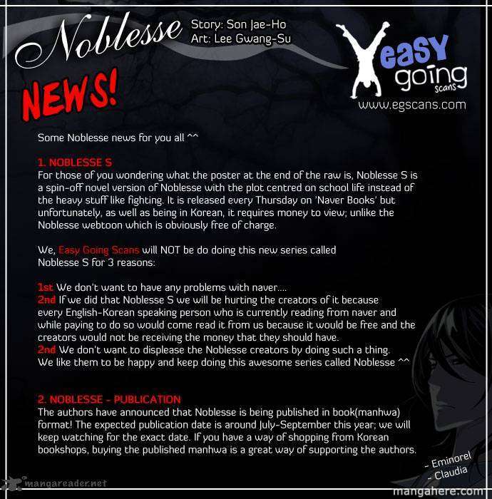 Read Noblesse EN Manga Online