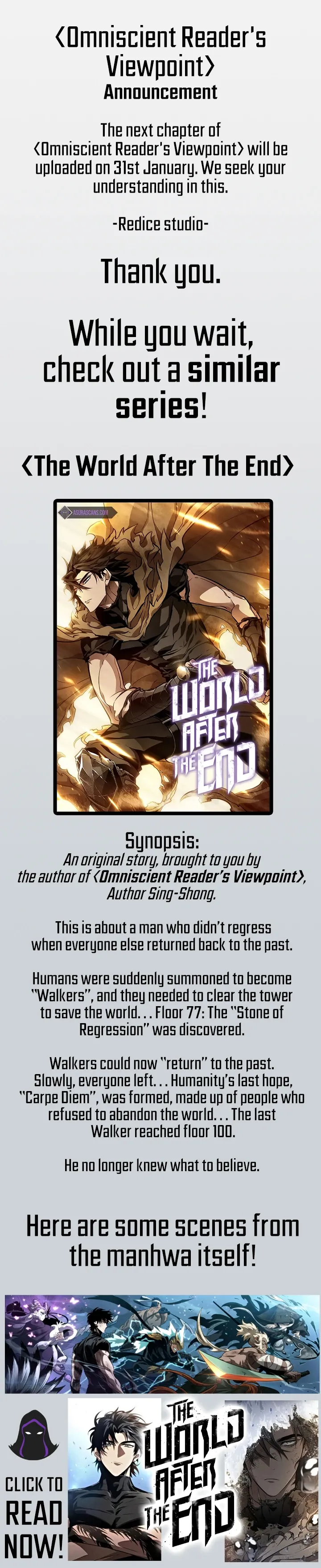 Read Omniscient Reader's Viewpoint EN Manga Online