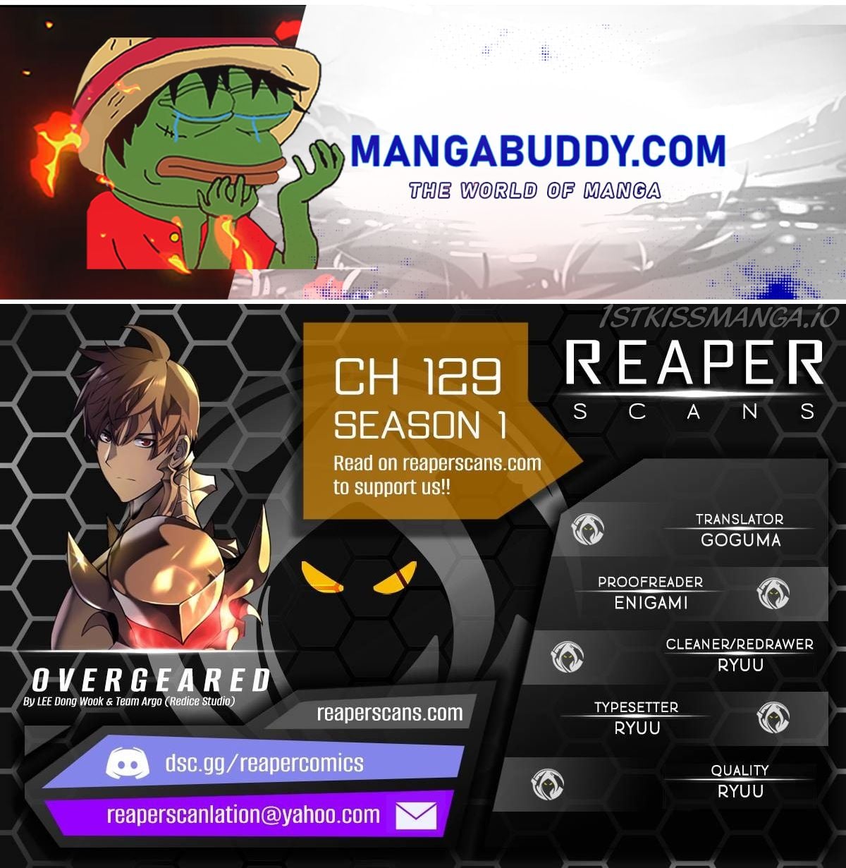 Read Overgeared Manhwa EN Manga Online