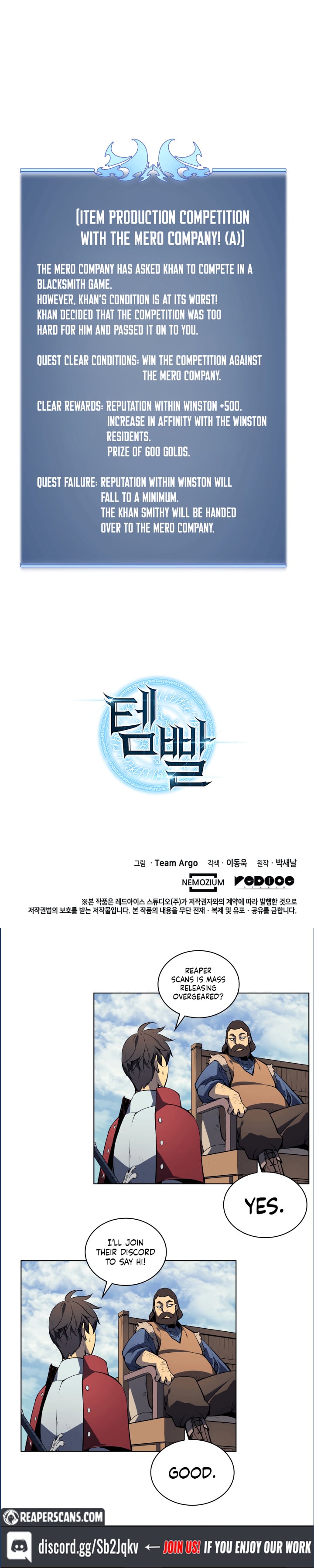 Read Overgeared Manhwa EN Manga Online