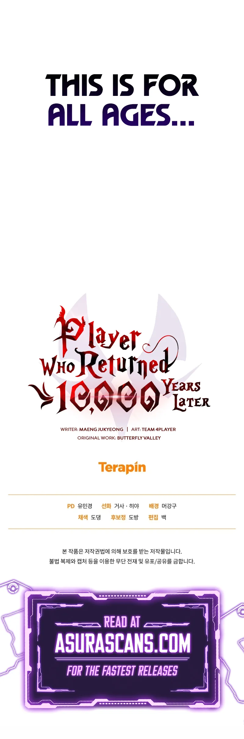 Read Player Who Returned 10 000 Years Later EN Manga Online