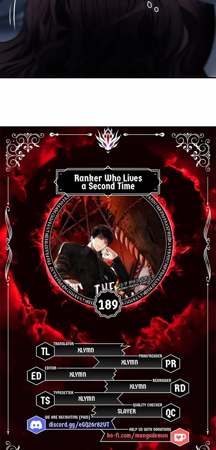 Read Ranker Who Lives A Second Time EN Manga Online