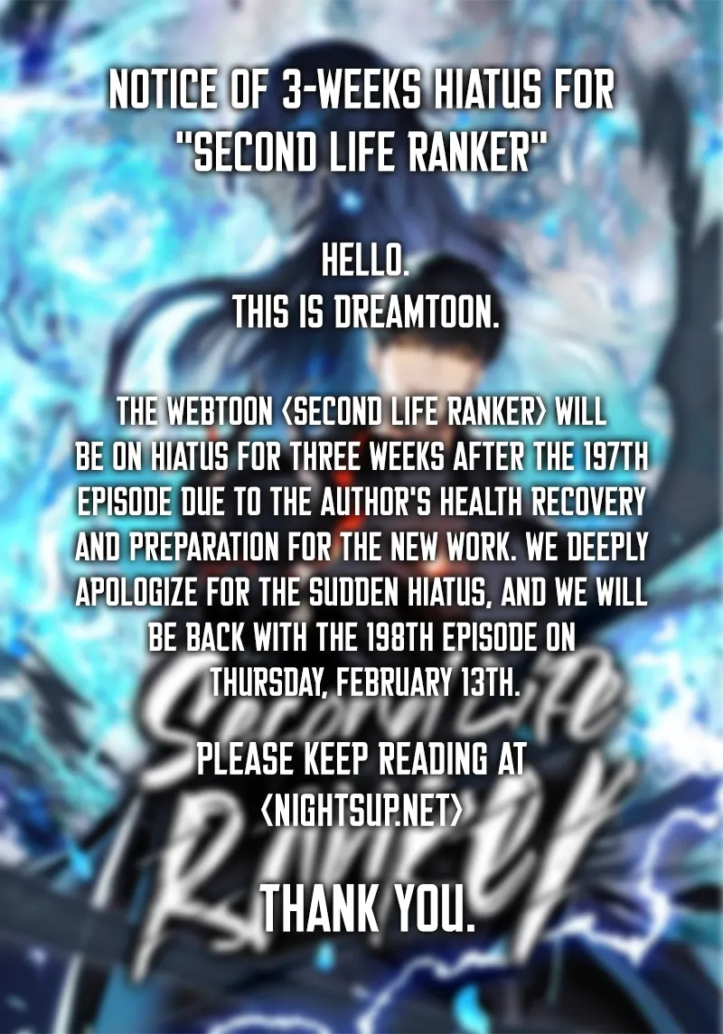 Read Ranker Who Lives A Second Time EN Manga Online