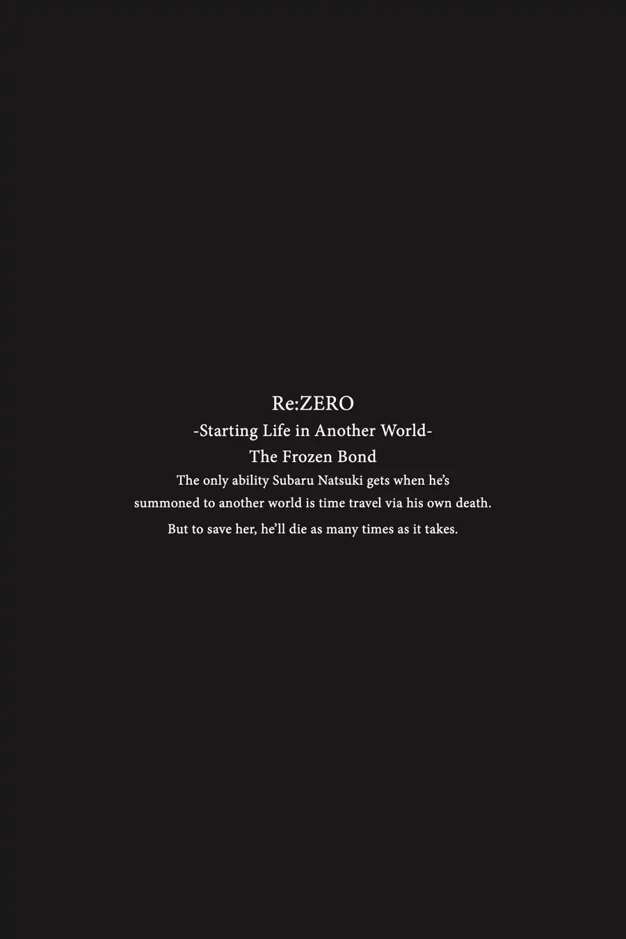 Read Re Zero kara Hajimeru Isekai Seikatsu Hyouketsu no Kizuna EN Manga Online
