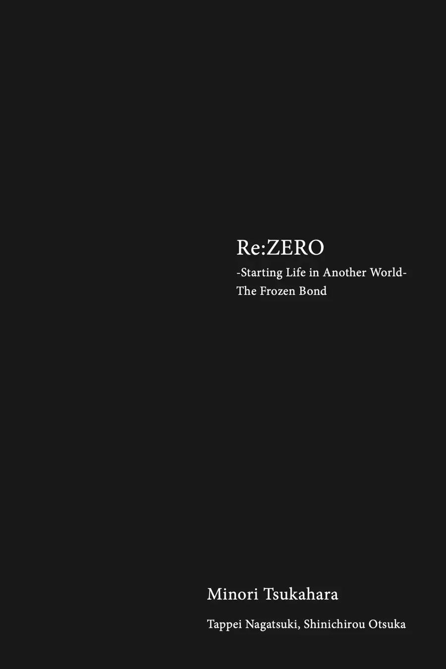 Read Re Zero kara Hajimeru Isekai Seikatsu Hyouketsu no Kizuna EN Manga Online