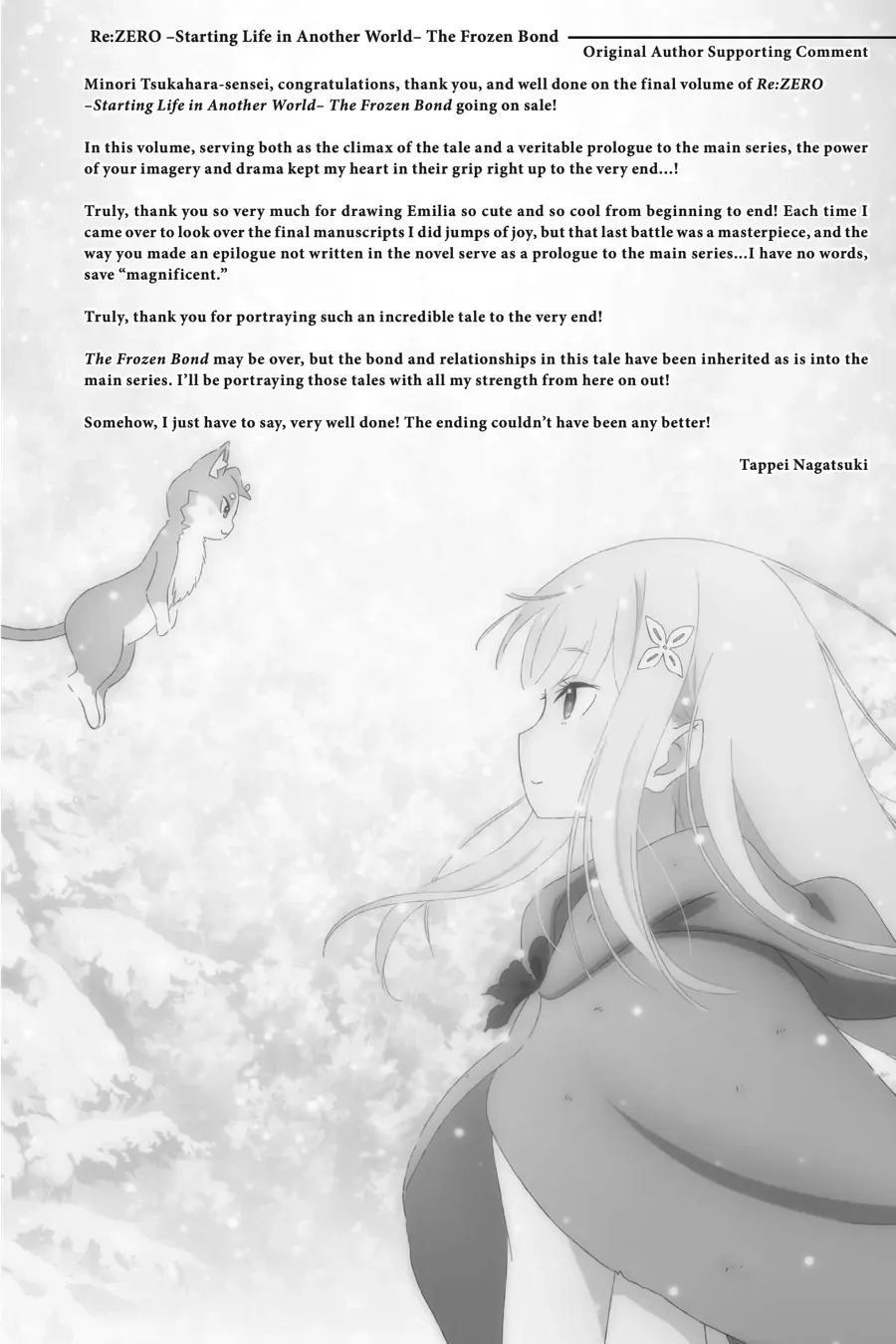 Read Re Zero kara Hajimeru Isekai Seikatsu Hyouketsu no Kizuna EN Manga Online