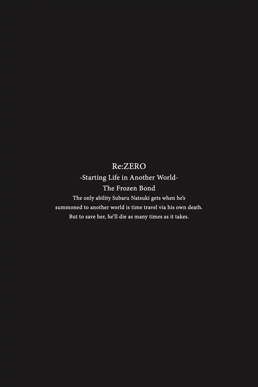 Read Re Zero kara Hajimeru Isekai Seikatsu Hyouketsu no Kizuna EN Manga Online