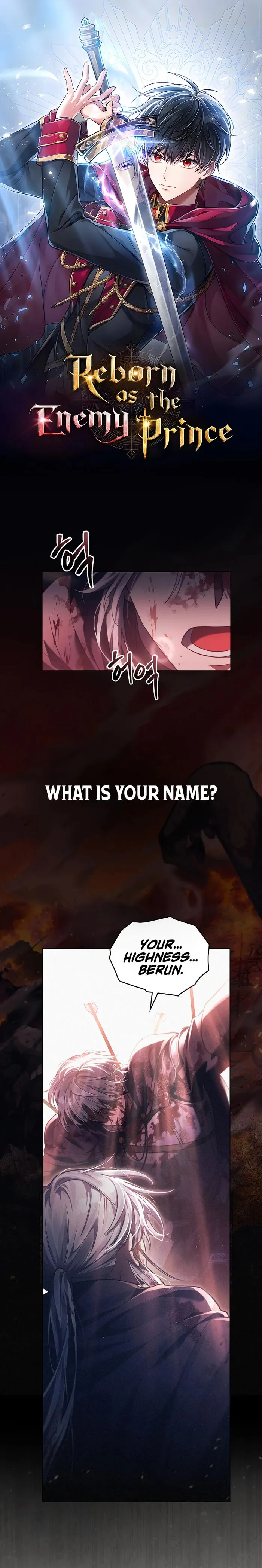 Read Reborn as the Enemy Prince EN Manga Online