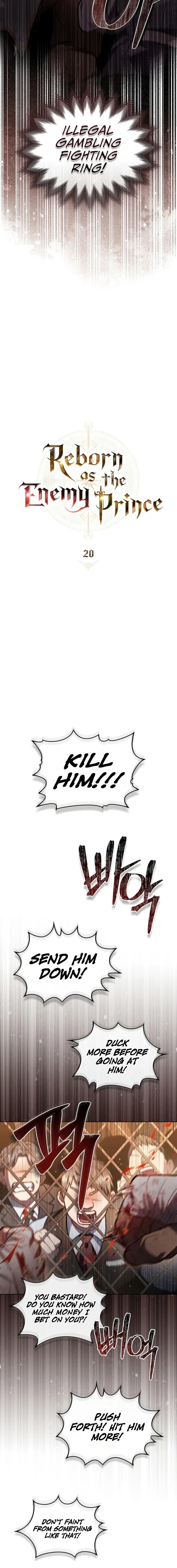Read Reborn as the Enemy Prince EN Manga Online