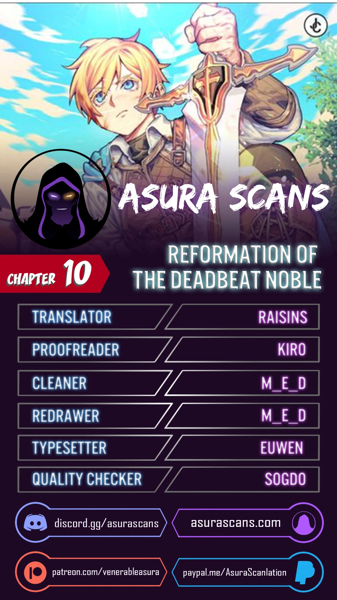 Read Reformation of the Deadbeat Noble EN Manga Online