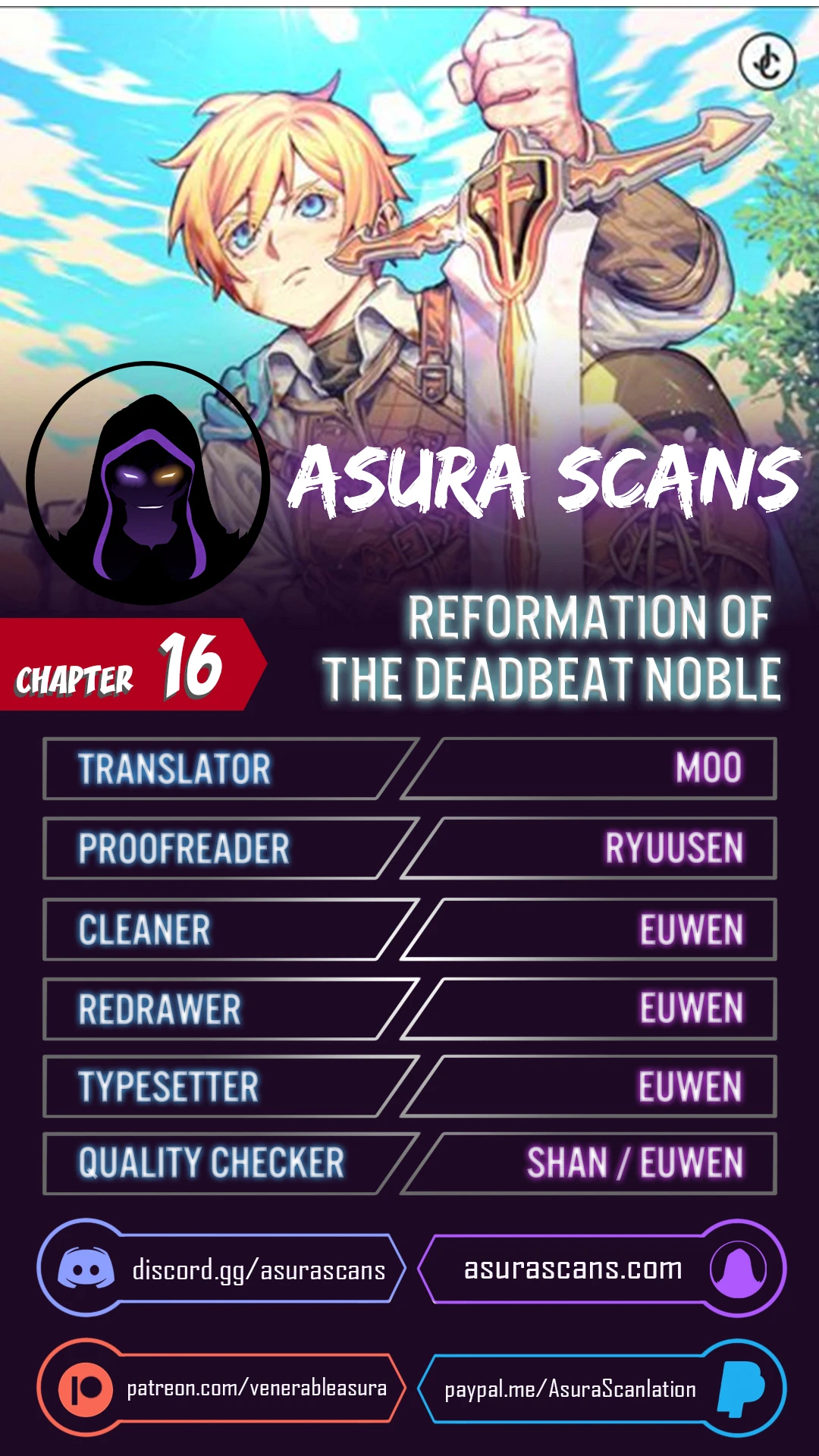Read Reformation of the Deadbeat Noble EN Manga Online