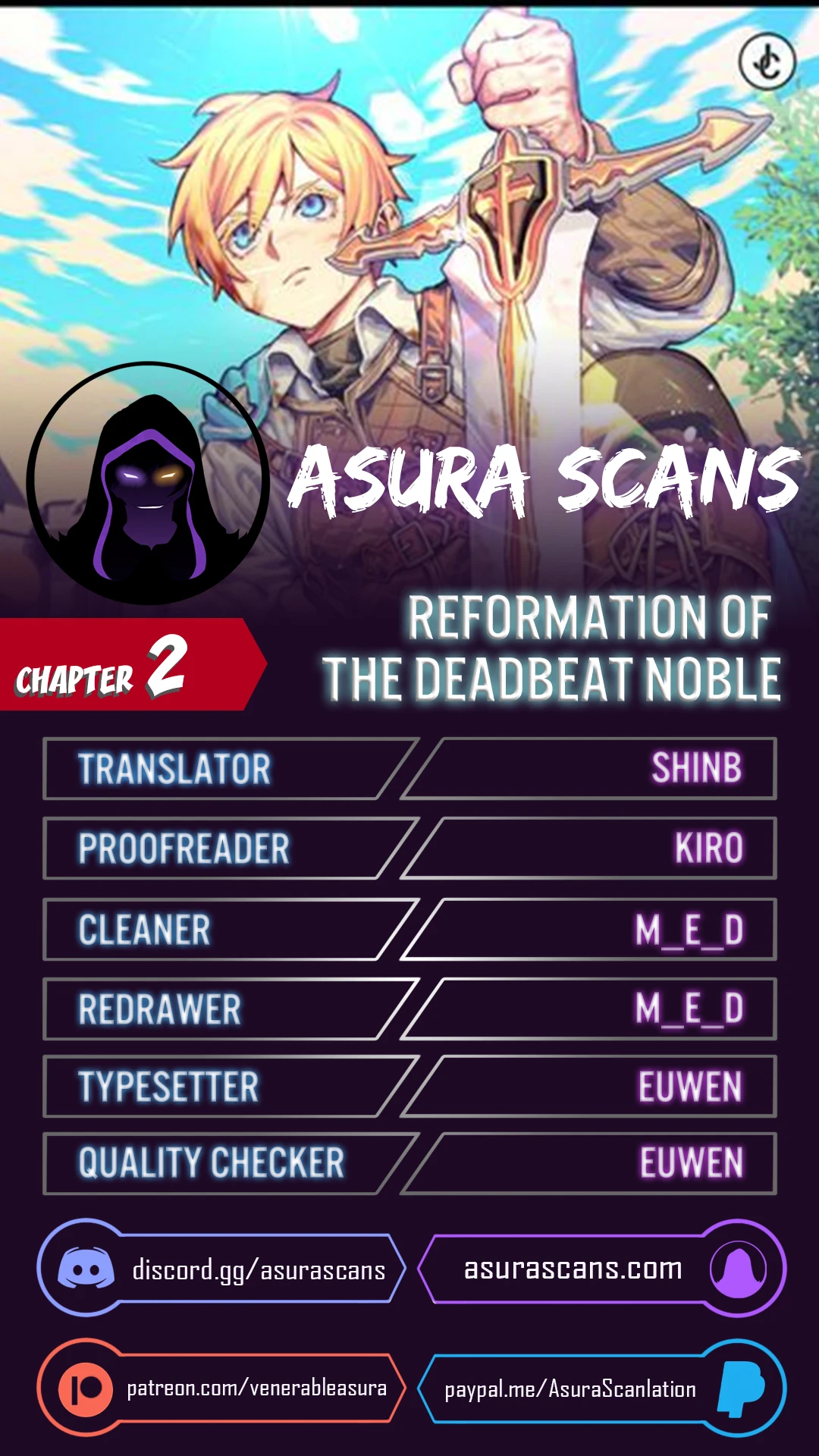 Read Reformation of the Deadbeat Noble EN Manga Online