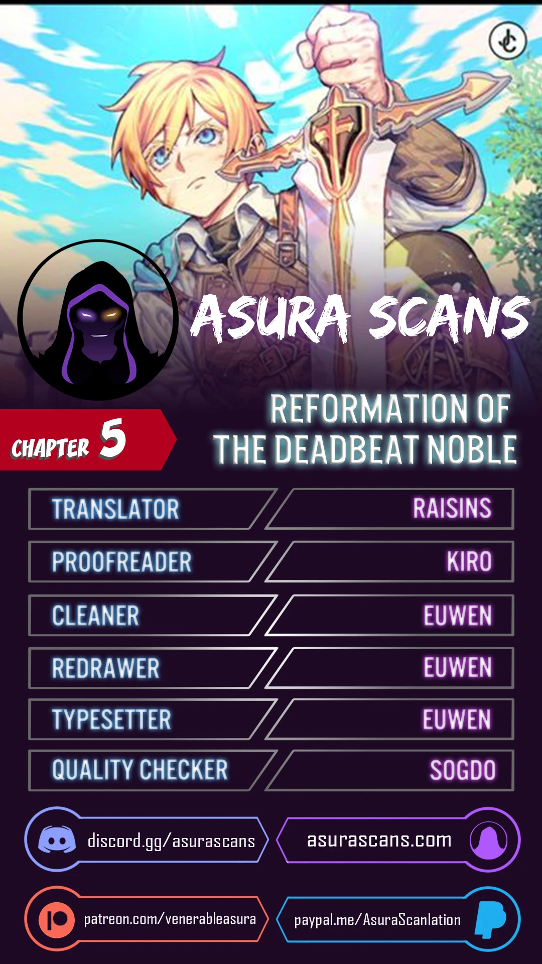 Read Reformation of the Deadbeat Noble EN Manga Online