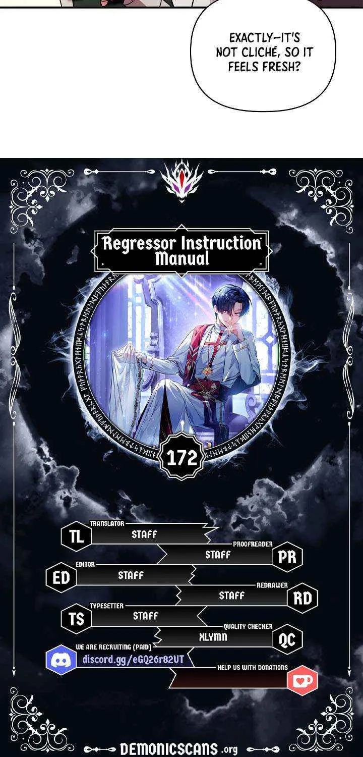 Read Regressor Instruction Manual EN Manga Online