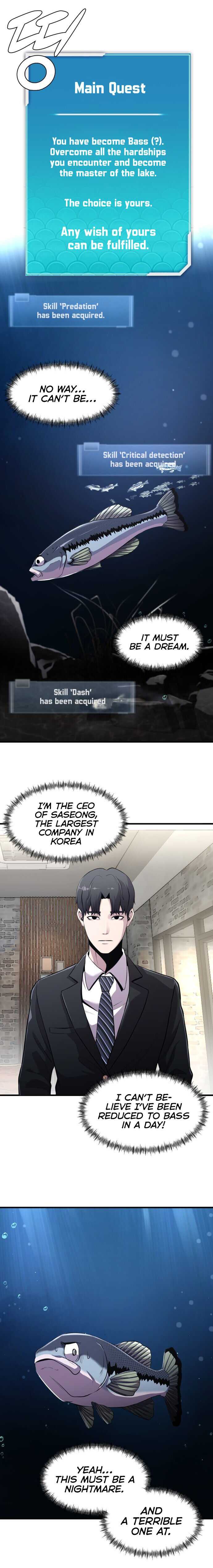 Read Reincarnated As a Fish EN Manga Online