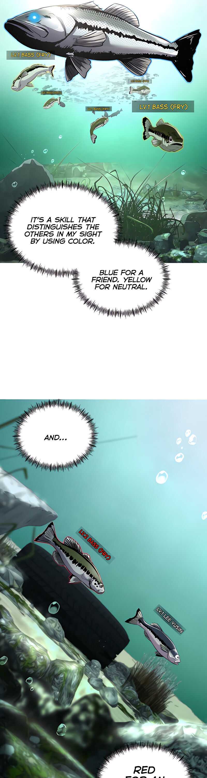 Read Reincarnated As a Fish EN Manga Online