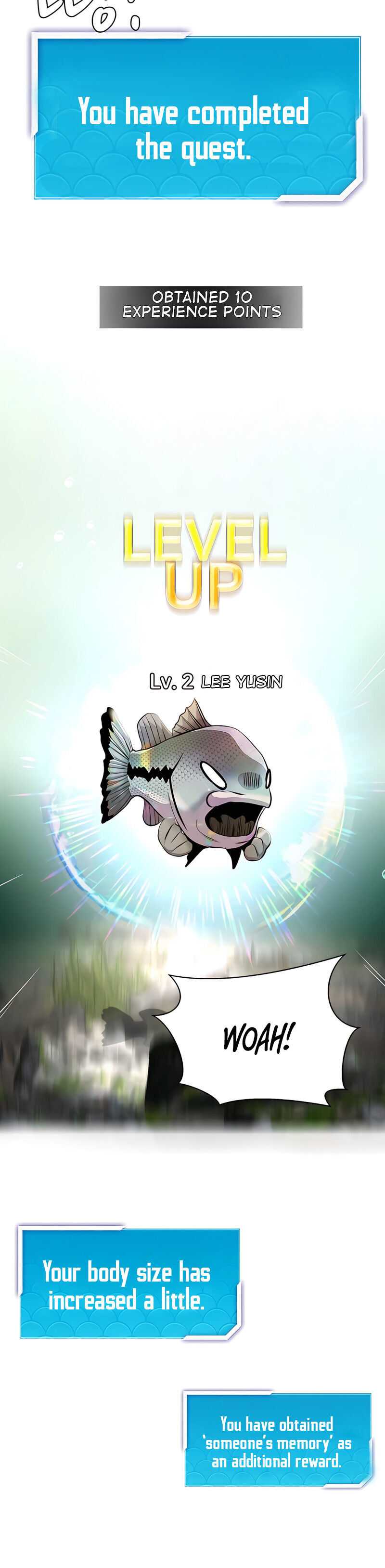 Read Reincarnated As a Fish EN Manga Online
