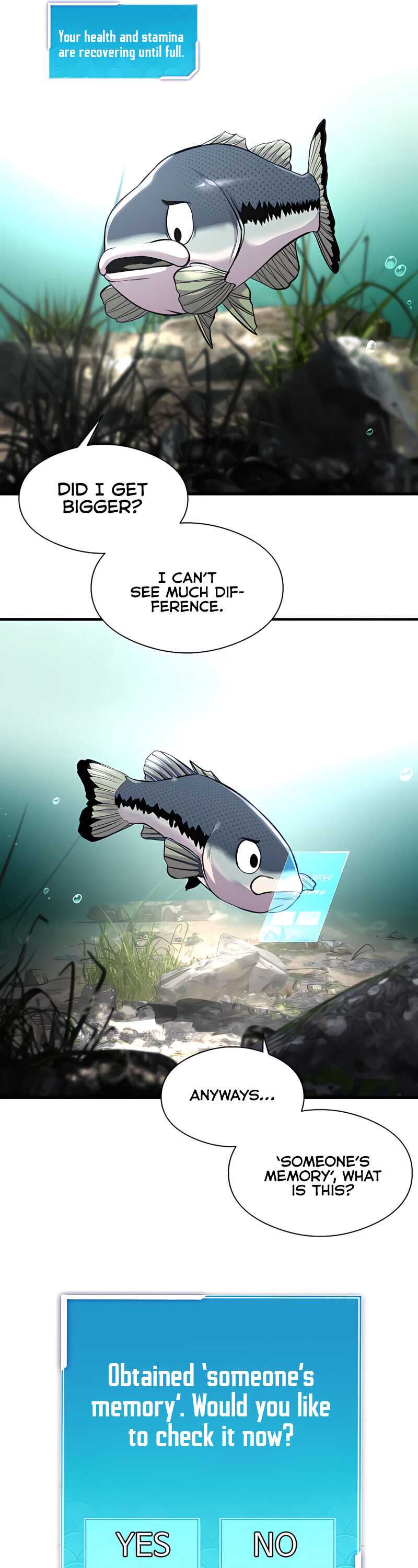 Read Reincarnated As a Fish EN Manga Online