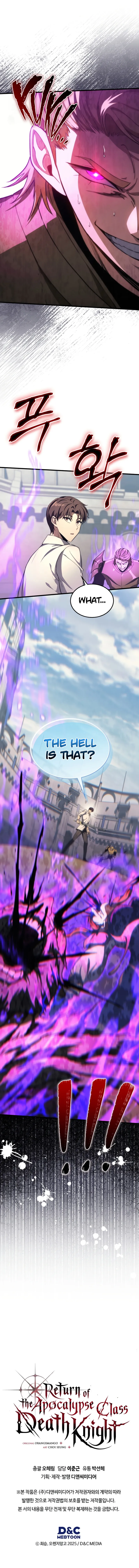 Read Return of the Apocalypse Class Death Knight EN Manga Online