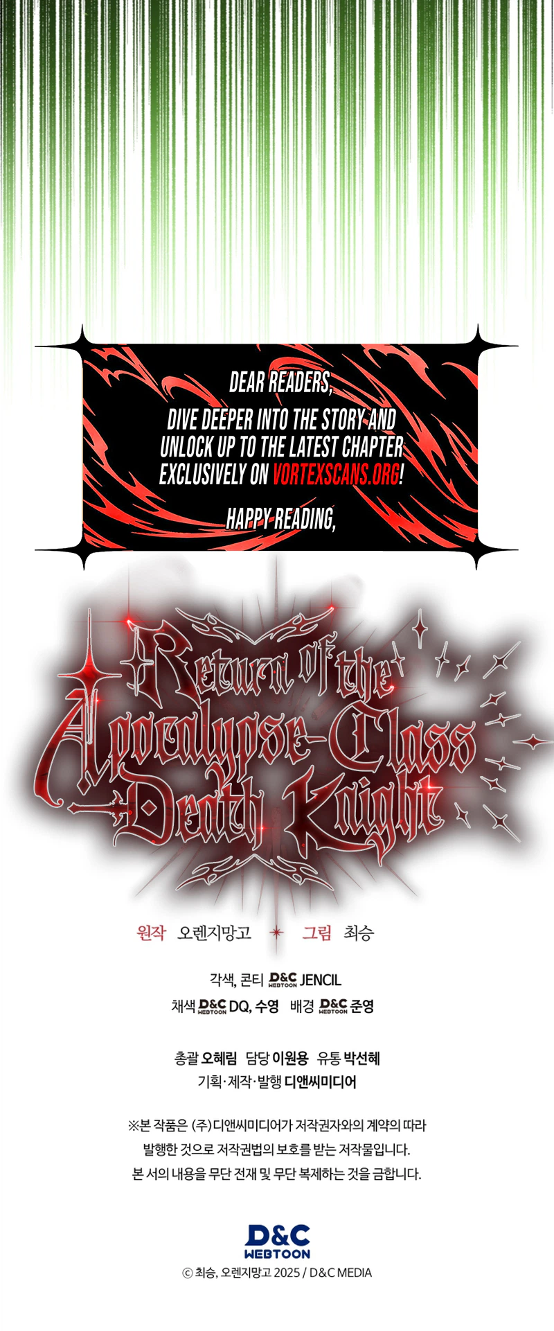 Read Return of the Apocalypse Class Death Knight EN Manga Online