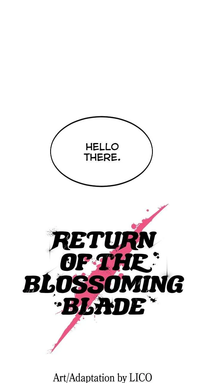 Read Return of the Blossoming Blade EN Manga Online