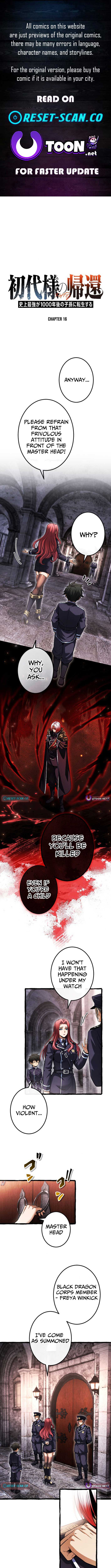 Read Return of the First Patriarch The Strongest Reincarnates into His Descendant 1000 Years Later EN Manga Online