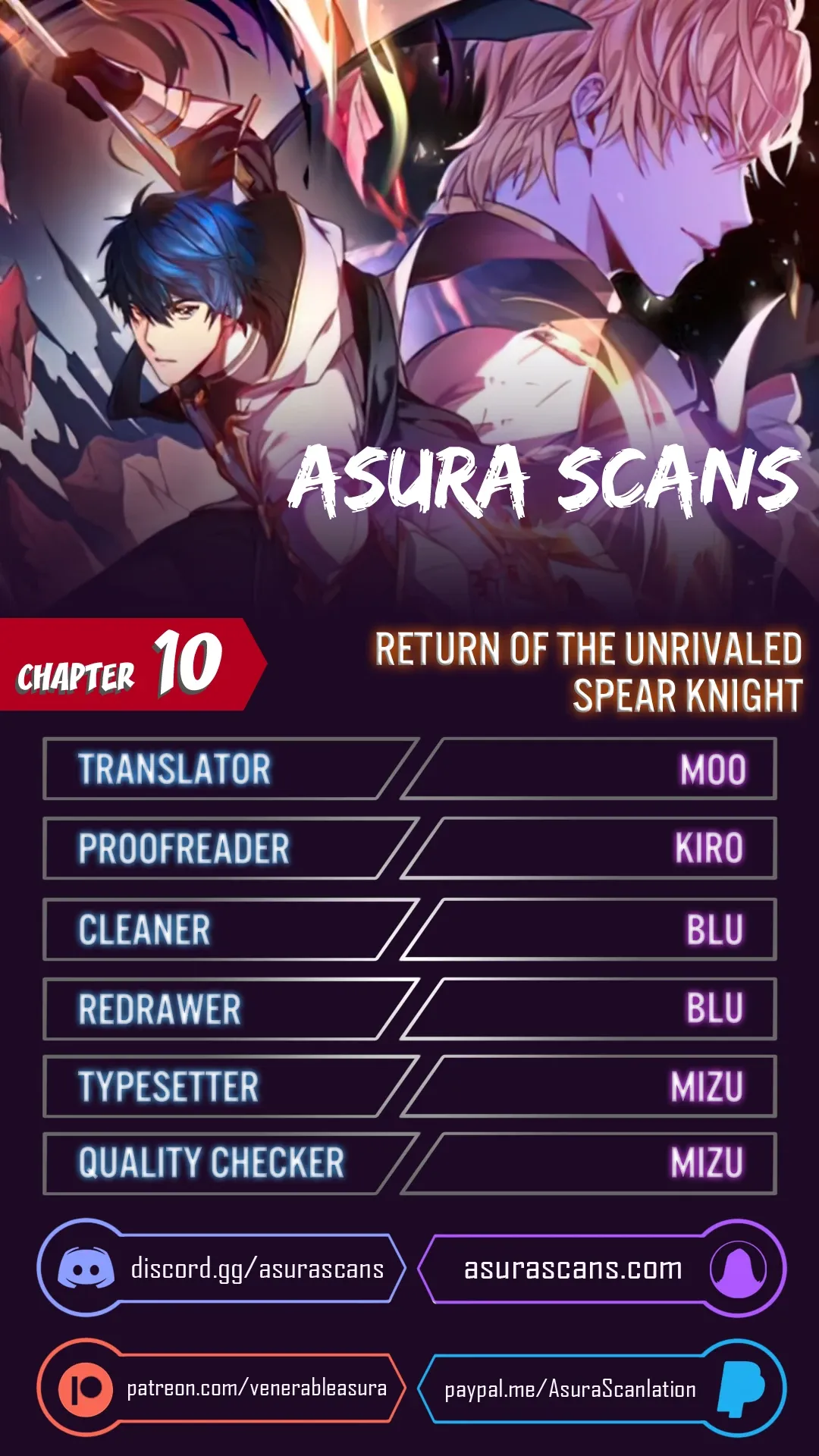 Read Return of the Legendary Spear Knight EN Manga Online