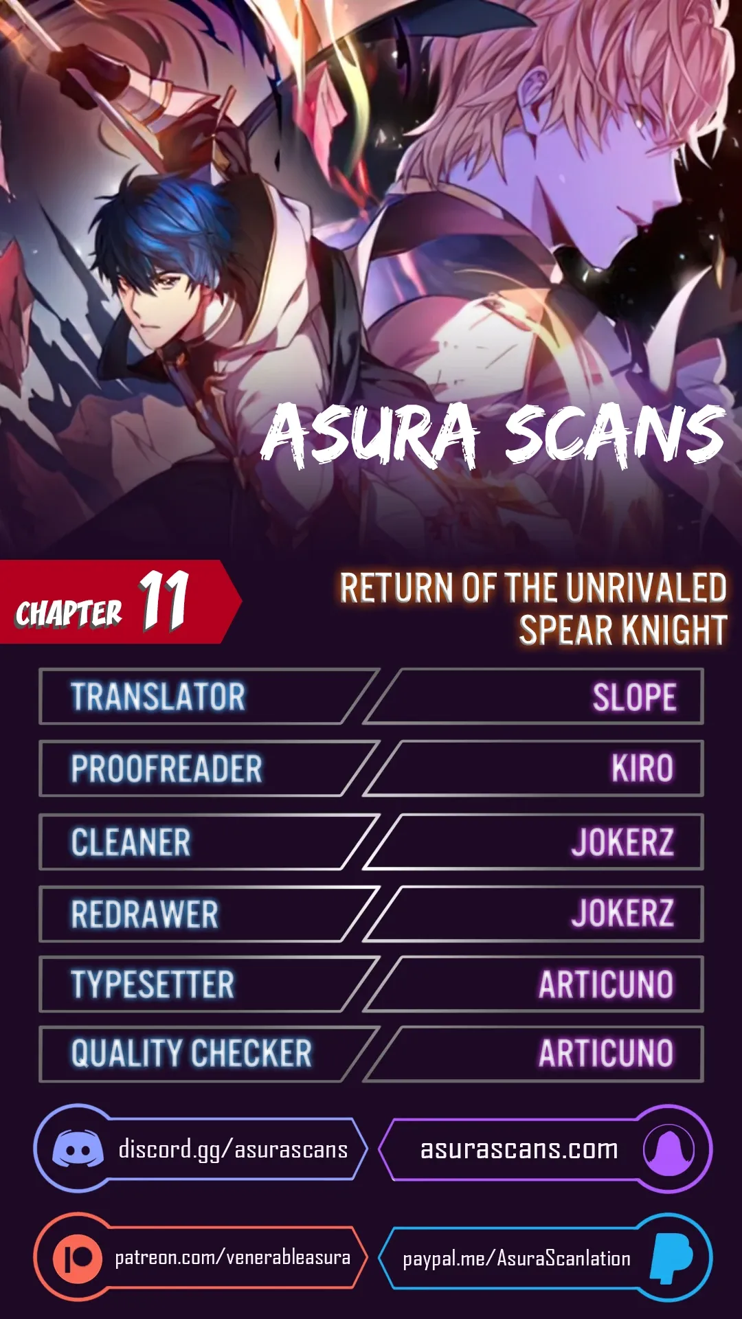Read Return of the Legendary Spear Knight EN Manga Online