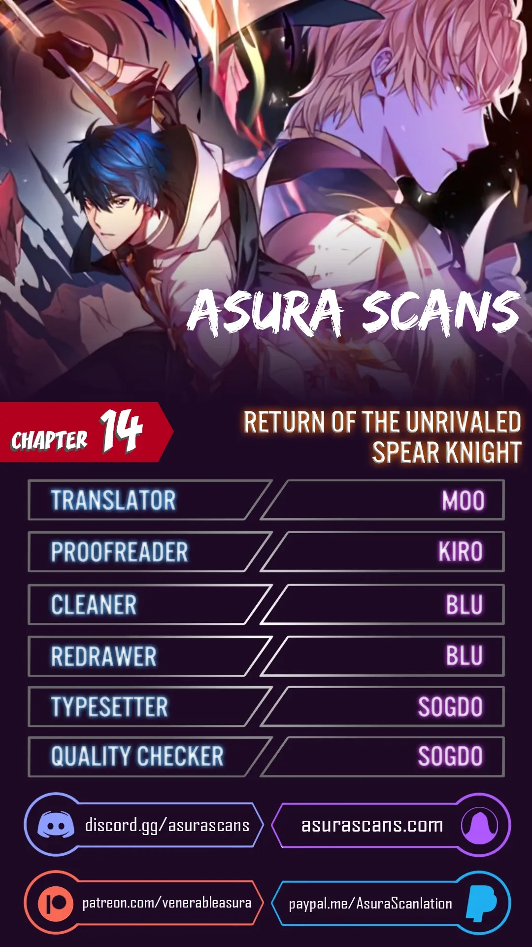 Read Return of the Legendary Spear Knight EN Manga Online