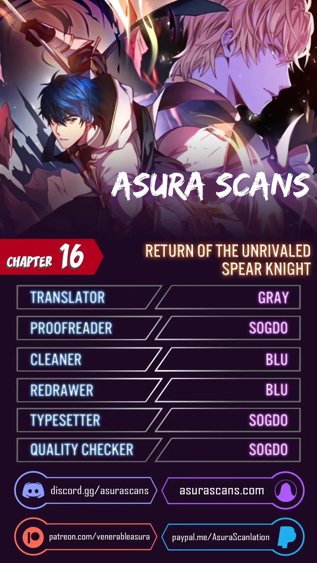 Read Return of the Legendary Spear Knight EN Manga Online