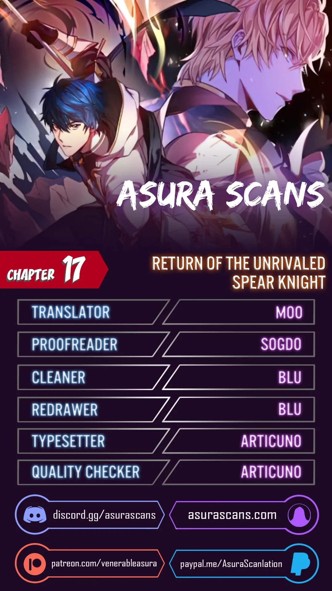 Read Return of the Legendary Spear Knight EN Manga Online