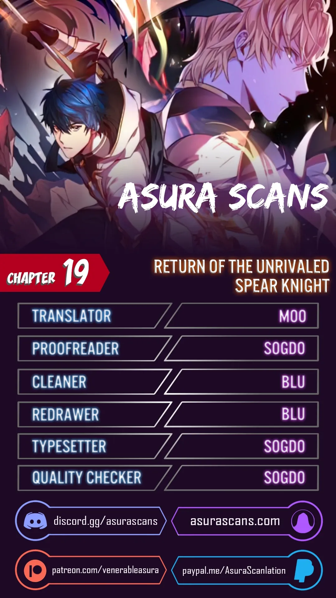 Read Return of the Legendary Spear Knight EN Manga Online