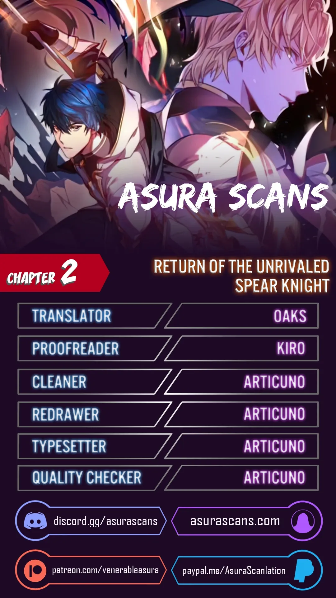 Read Return of the Legendary Spear Knight EN Manga Online