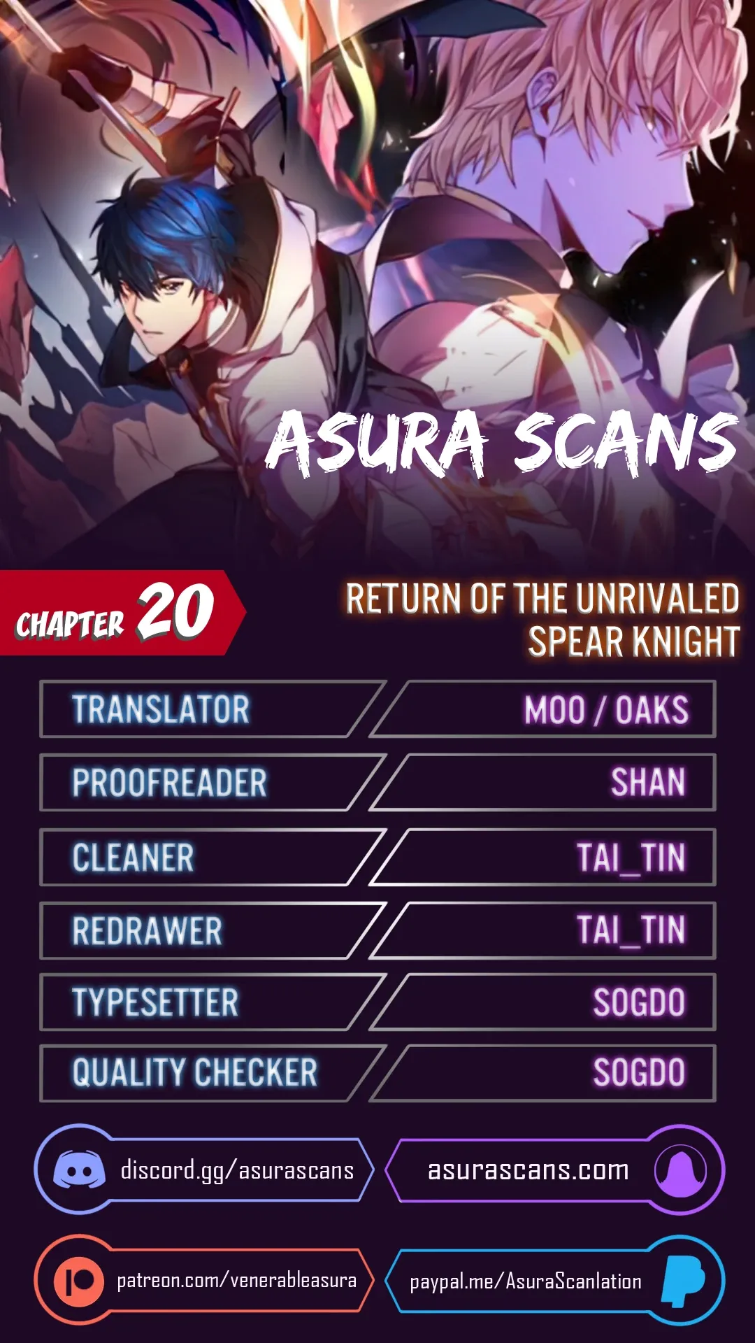 Read Return of the Legendary Spear Knight EN Manga Online