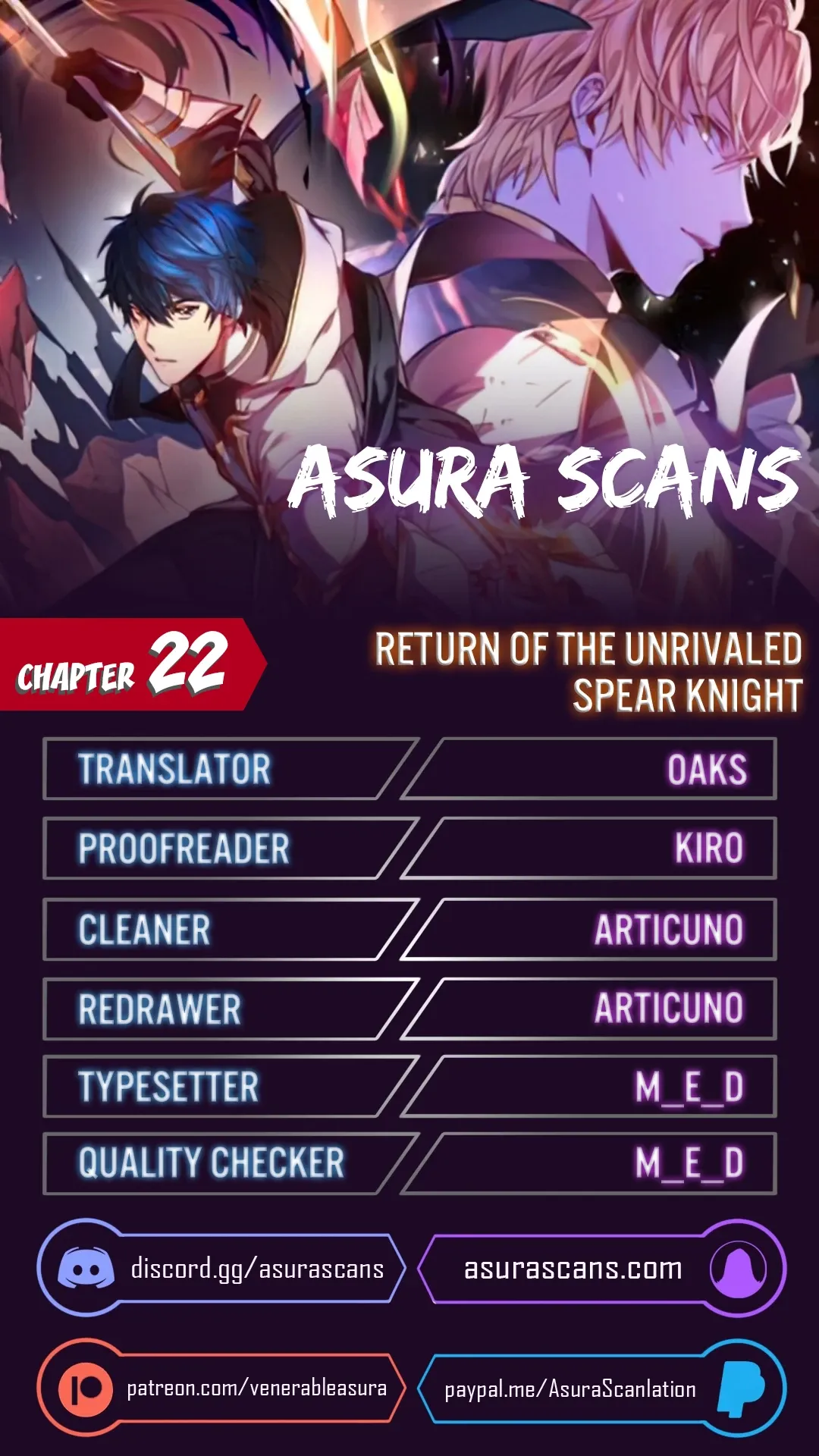 Read Return of the Legendary Spear Knight EN Manga Online