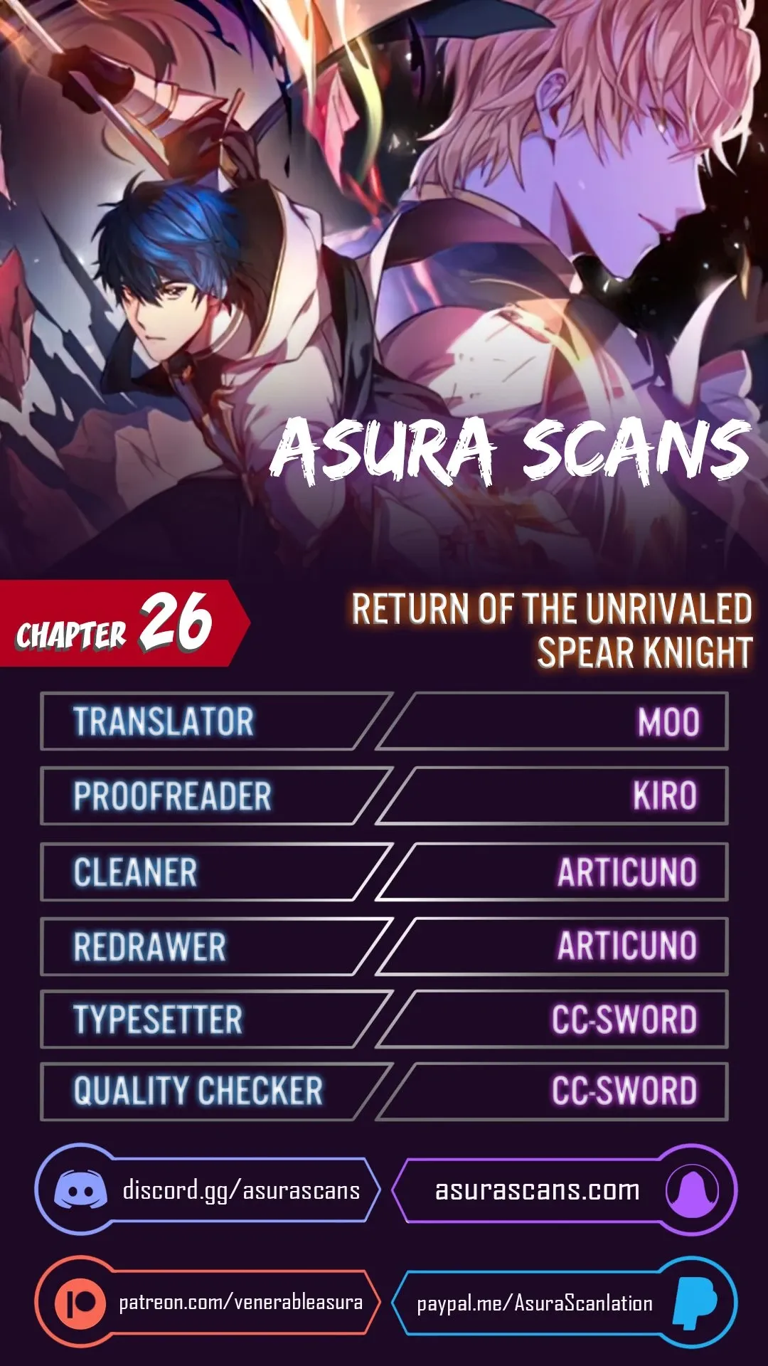 Read Return of the Legendary Spear Knight EN Manga Online