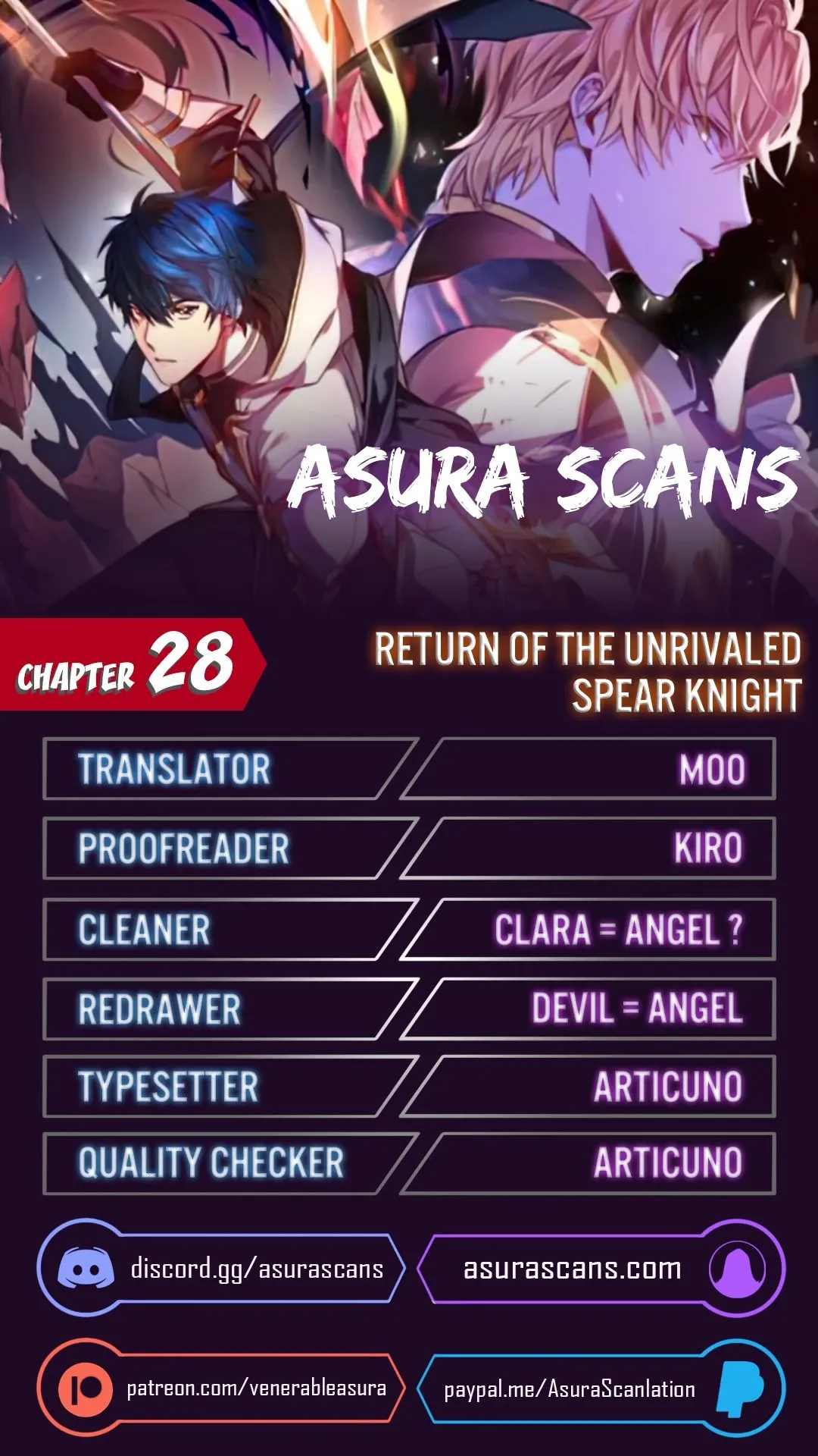 Read Return of the Legendary Spear Knight EN Manga Online