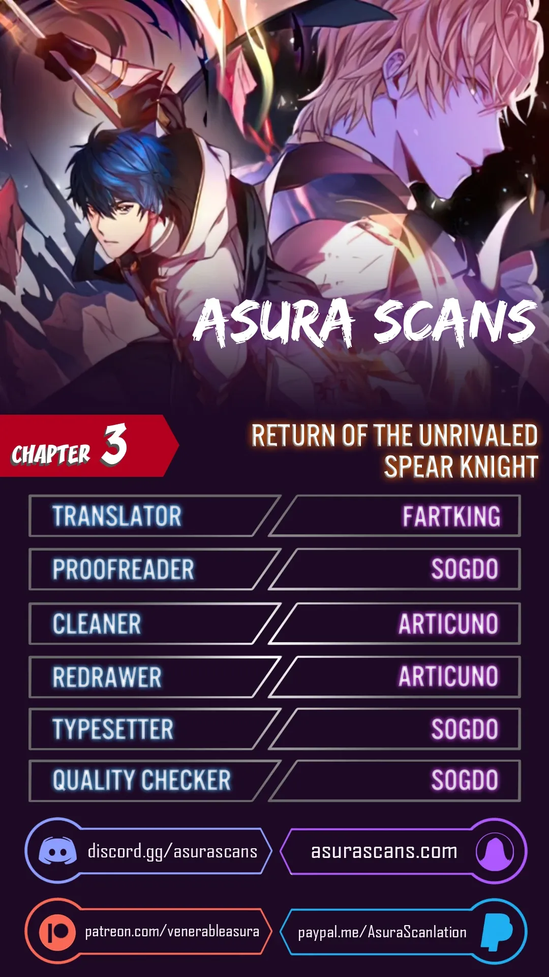 Read Return of the Legendary Spear Knight EN Manga Online