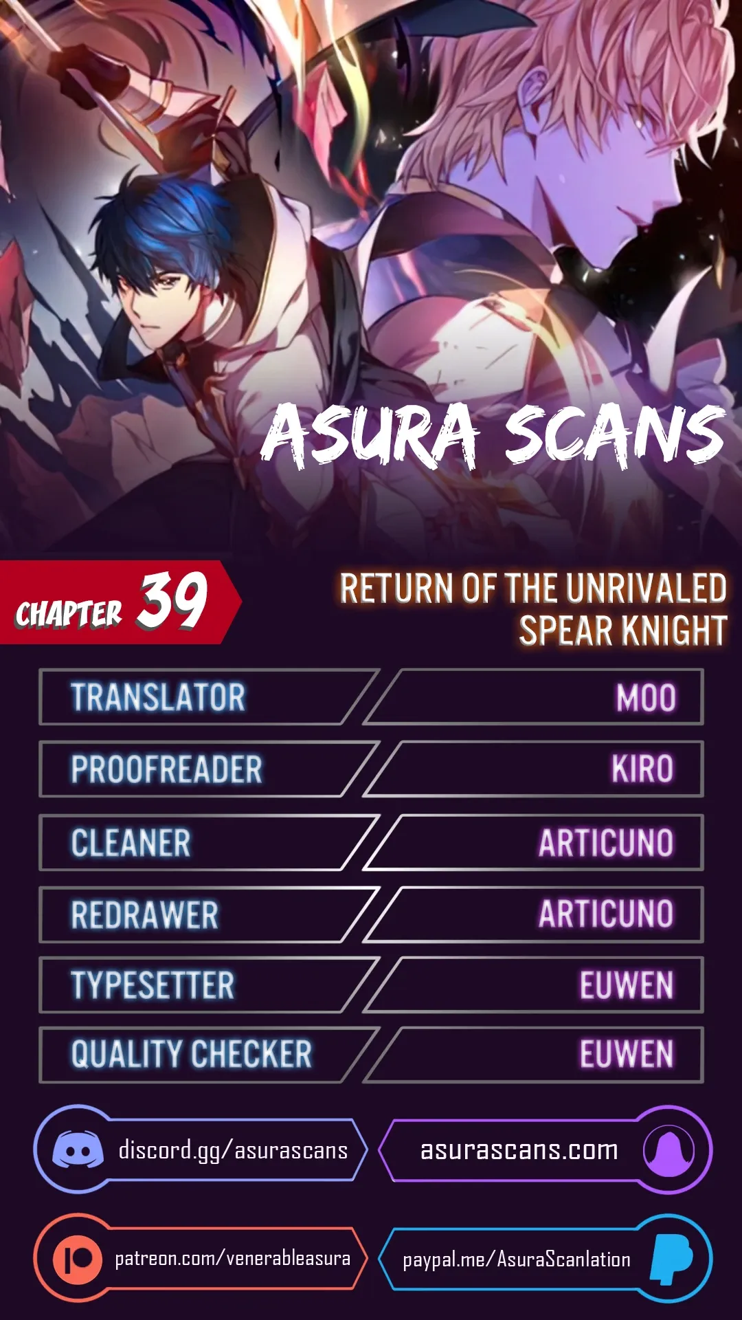 Read Return of the Legendary Spear Knight EN Manga Online