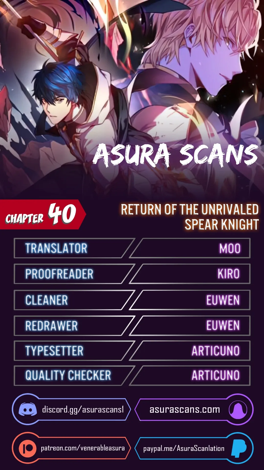 Read Return of the Legendary Spear Knight EN Manga Online