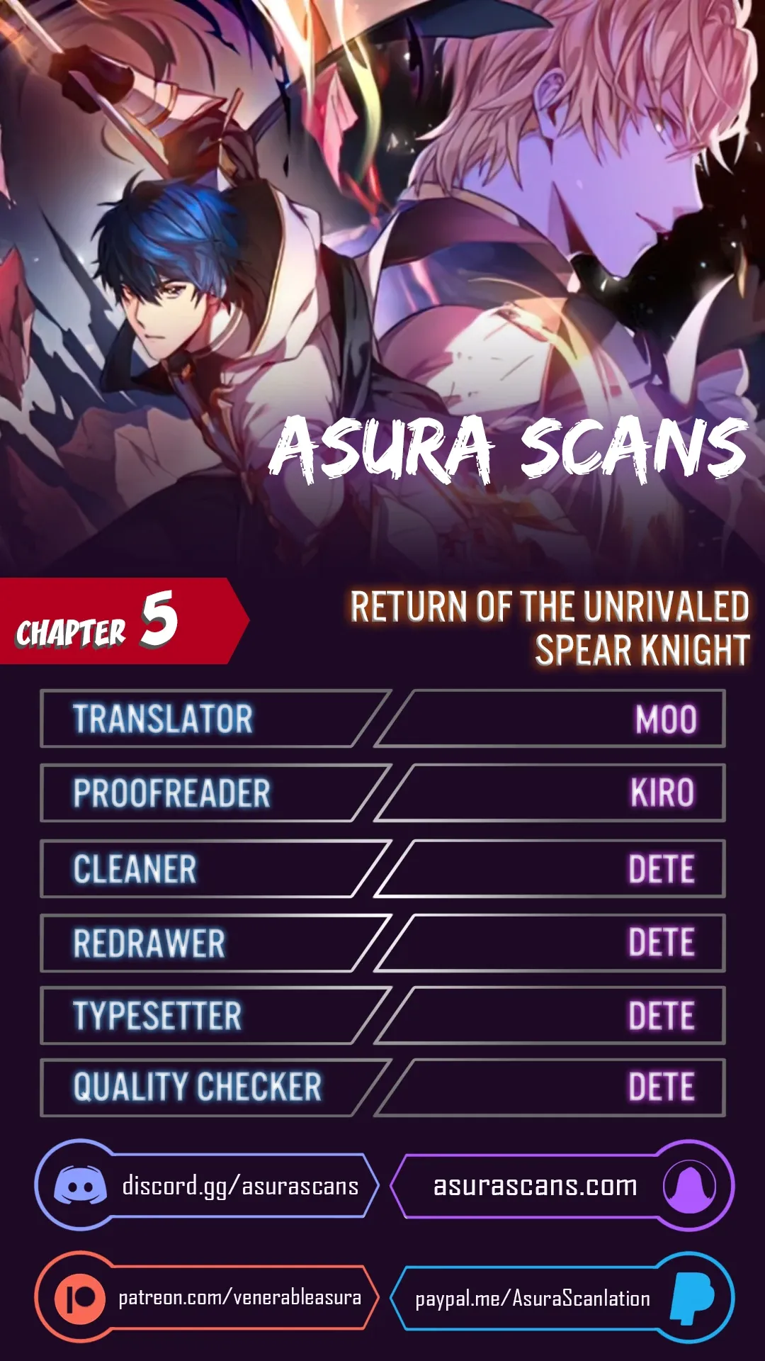 Read Return of the Legendary Spear Knight EN Manga Online