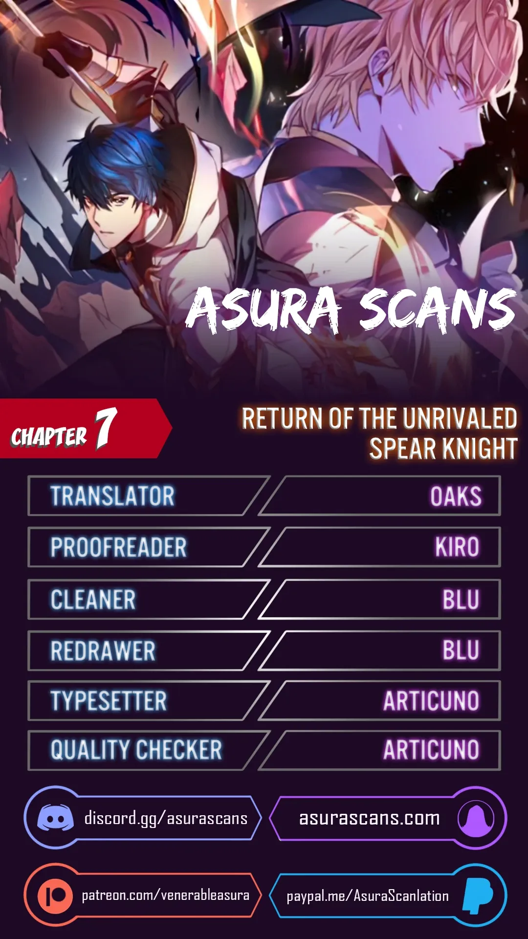 Read Return of the Legendary Spear Knight EN Manga Online
