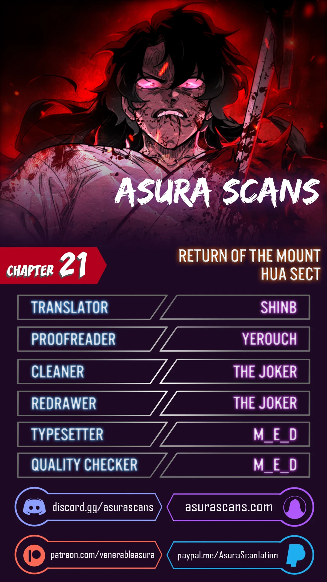 Read Return of the Mount Hua Sect EN Manga Online