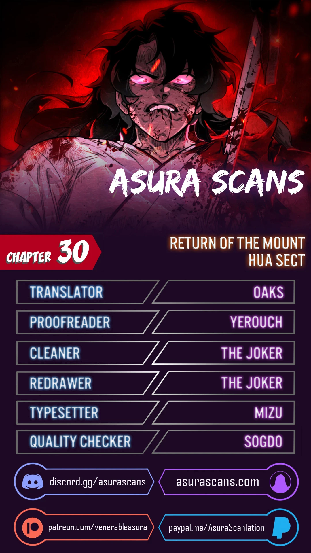 Read Return of the Mount Hua Sect EN Manga Online