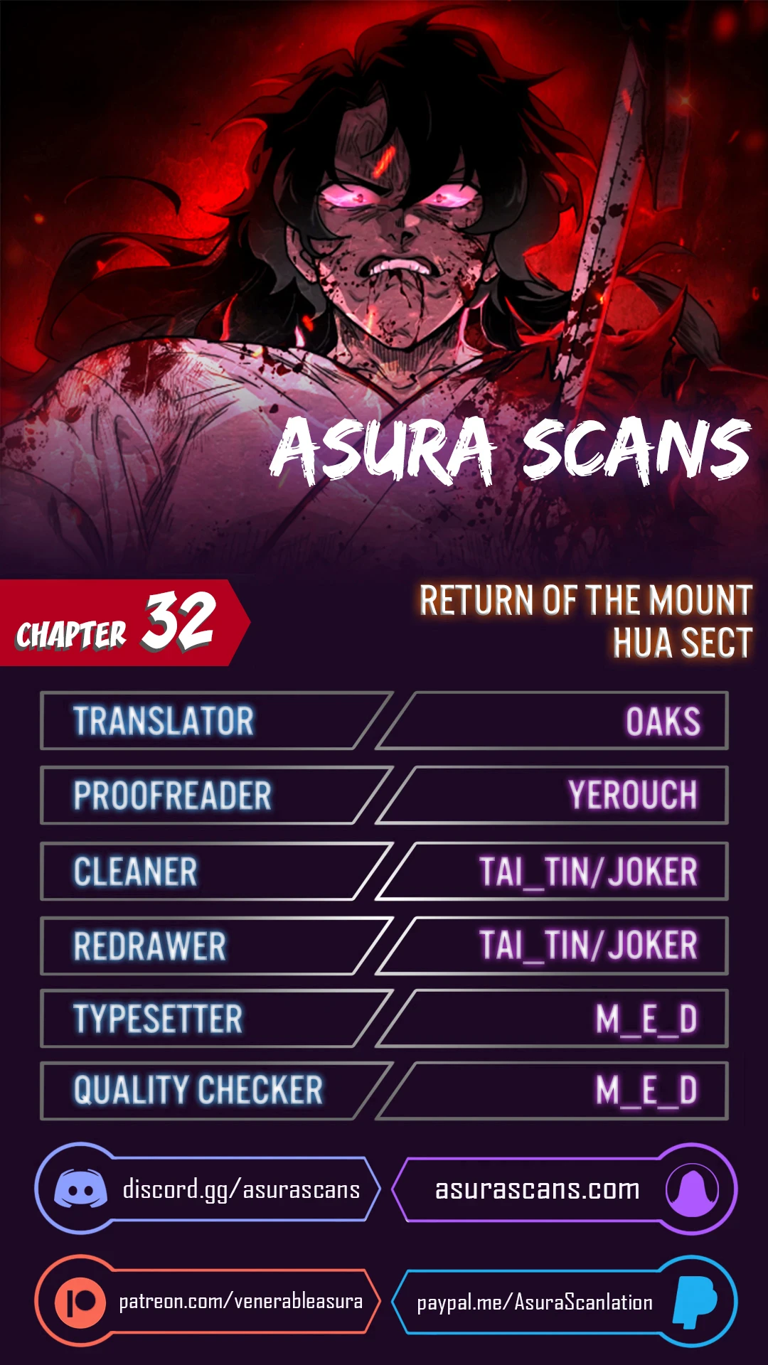 Read Return of the Mount Hua Sect EN Manga Online